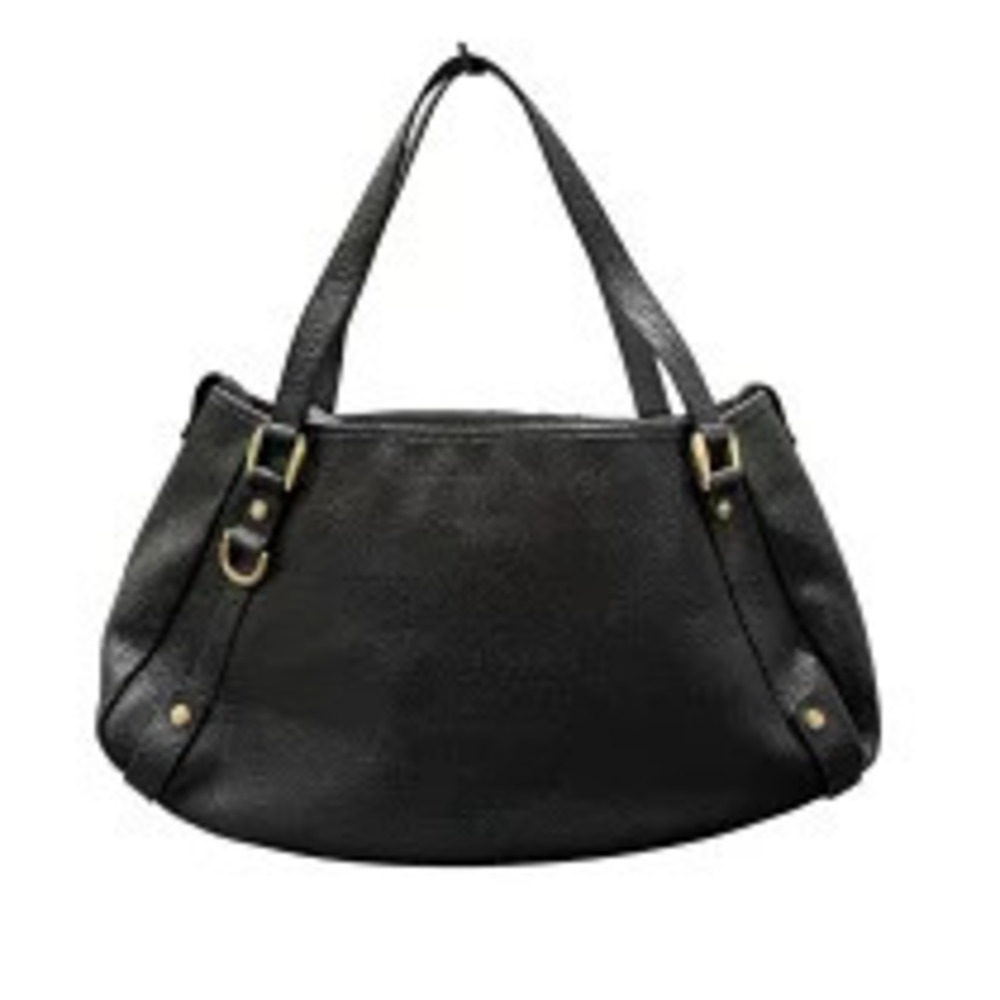 Gucci Abbey Tote Bag Black Leather